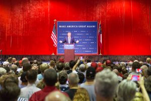 President Donald Trump Campaigning