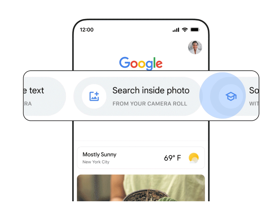 Shortcuts on Google Mobile Search