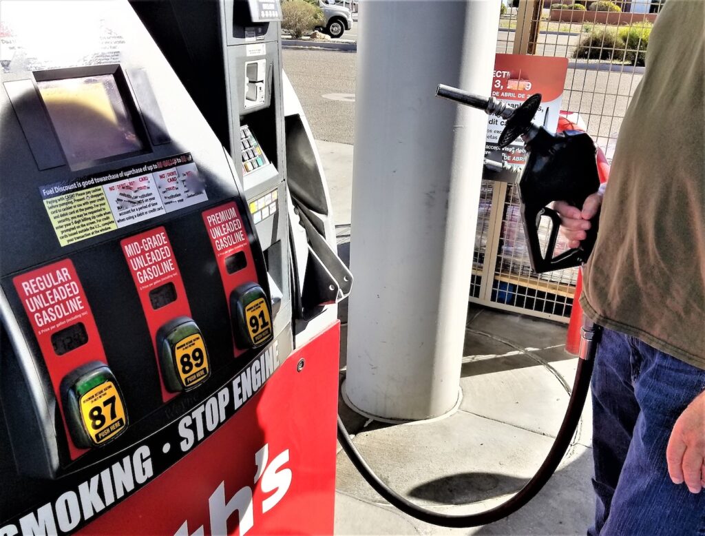 As gas prices rise, car accidents decline.