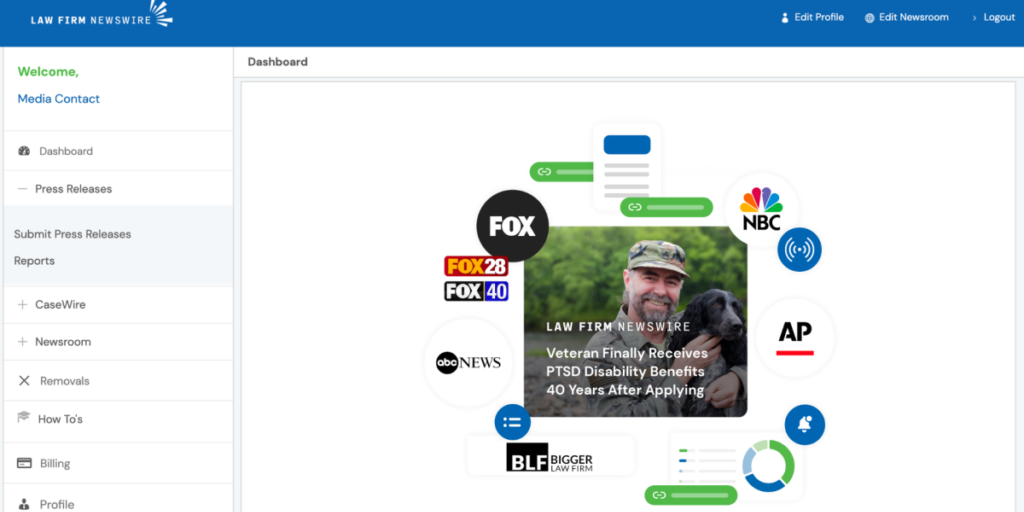 Law Firm Newswire Launches New Media Outreach Platform to Help Law Firms Make the News