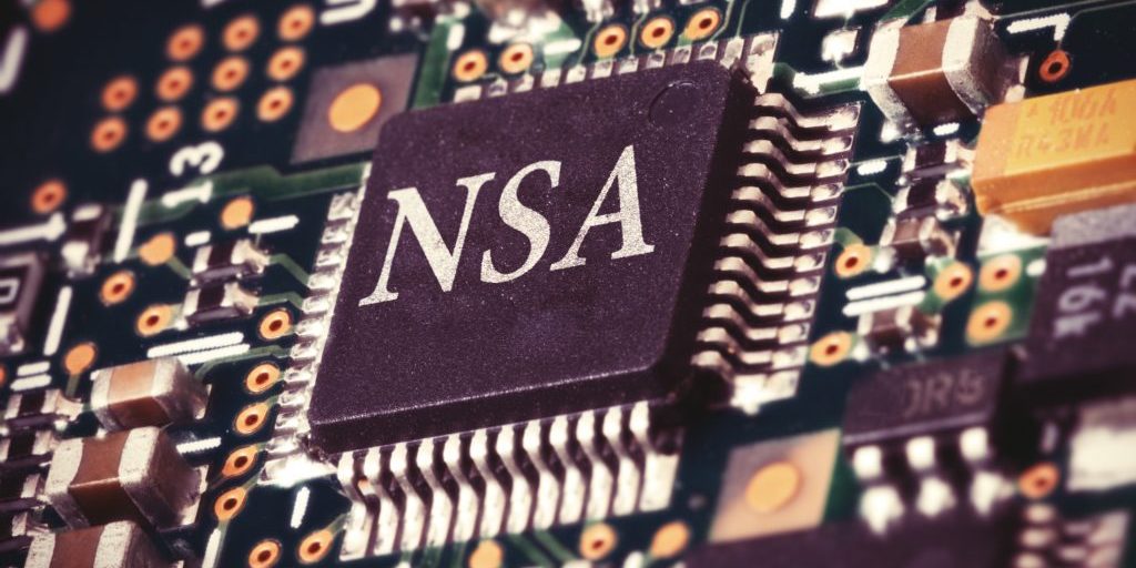 NSA computer chip spying inside a computer